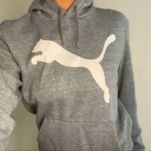 Grey Puma Hoodie